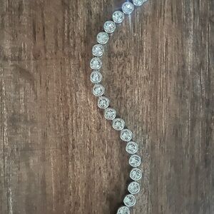 Elegant Silver Ice Bracelet